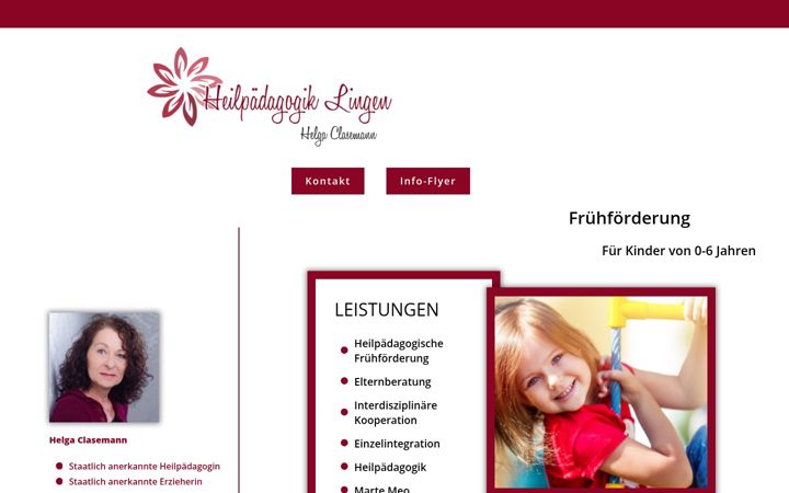 Screenshot of heilpaedagogik-lingen.de