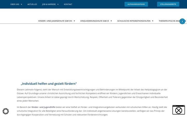 Екранна снимка на heilpaedagogium.de