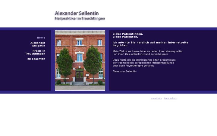 Screenshot of heilpraktiker-alexander-sellentin.de
