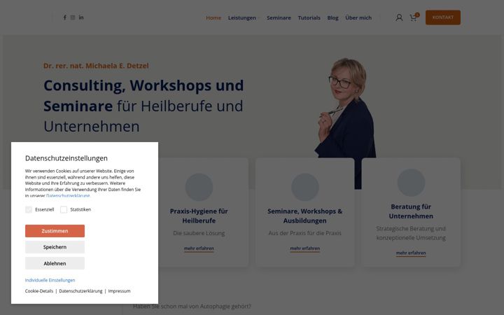 Screenshot of heilpraktiker-consulting.de