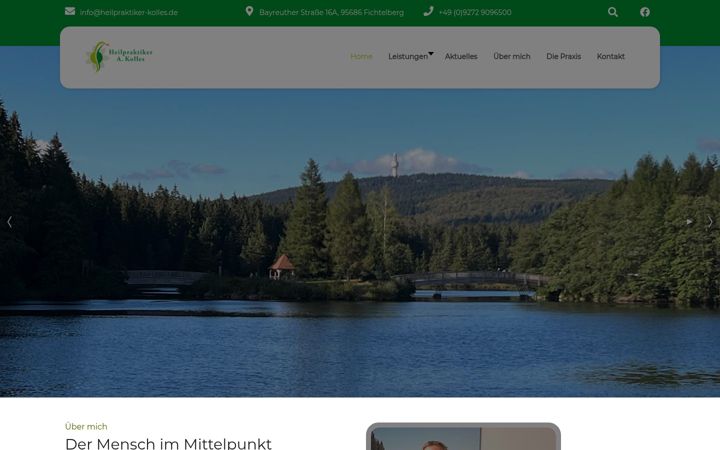 Screenshot of heilpraktiker-kolles.de