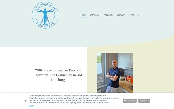 Screenshot of heilpraktiker-kozak.de