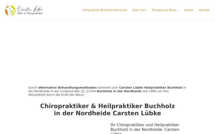 Screenshot of heilpraktiker-luebke.de