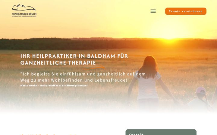 Screenshot of heilpraktiker-marco-bruhn.de