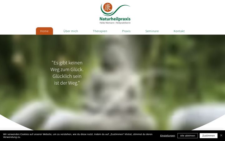Screenshot of heilpraktiker-niemann2008.de