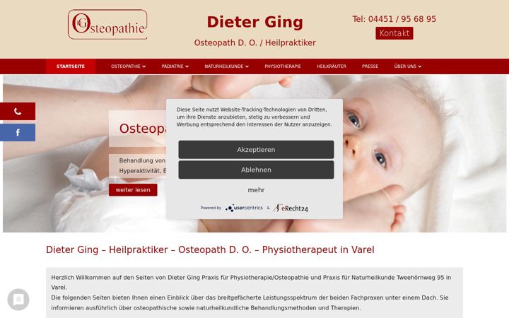 Screenshot of heilpraktiker-osteopath.de