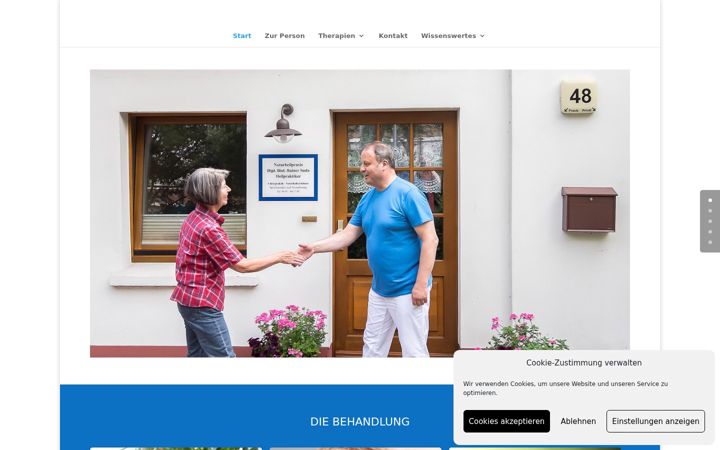 Zrzut ekranu heilpraktiker-suda.de