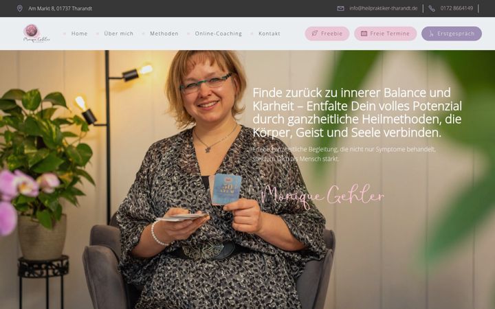 Ekrano kopija heilpraktiker-tharandt.de