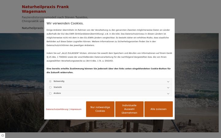 Zrzut ekranu heilpraktiker-wagemann.de