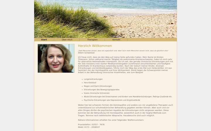 Screenshot of heilpraktiker-wettringen.de