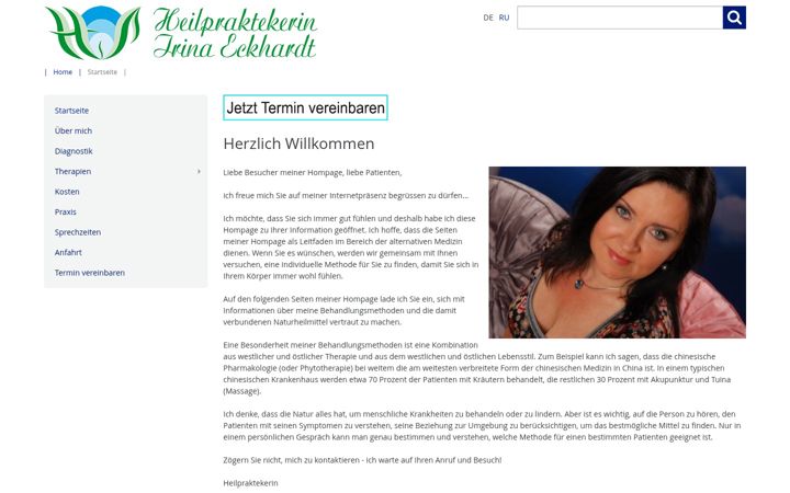 Screenshot of heilpraktikerin-eckhardt.de
