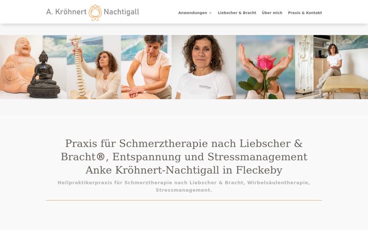 Screenshot of heilpraktikerin-kroehnert-nachtigall.de