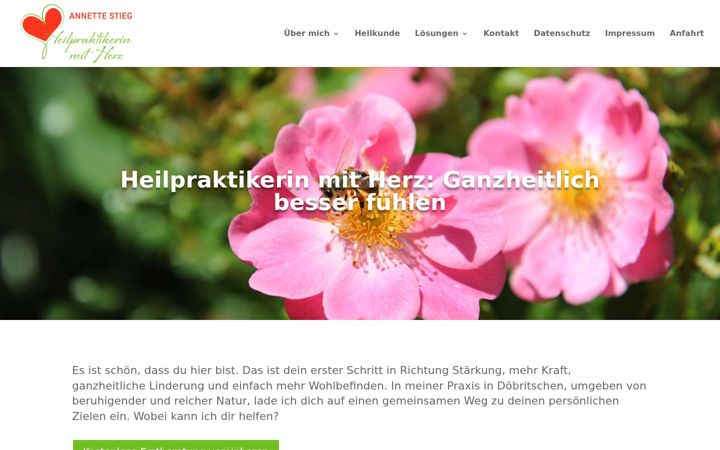 Screenshot of heilpraktikerin-mit-herz.info