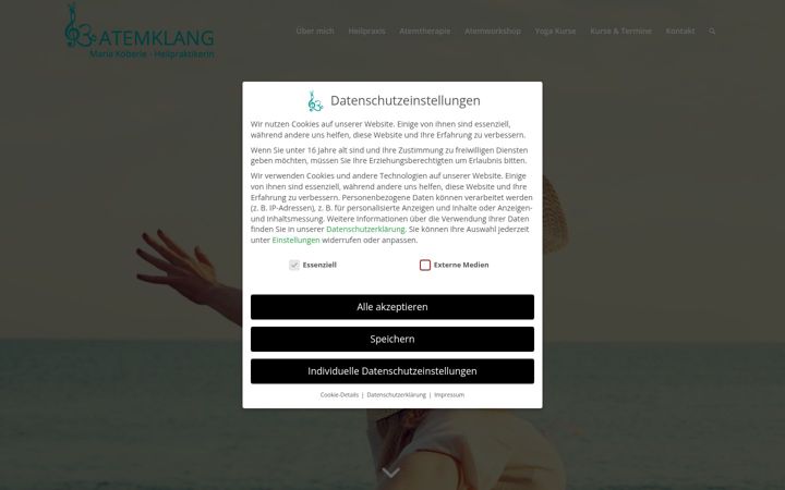 Screenshot του heilpraktikerin-neckargemuend.de