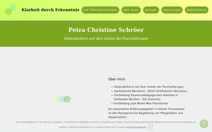 Screenshot του heilpraktikerin-psychotherapie-schroeer.de