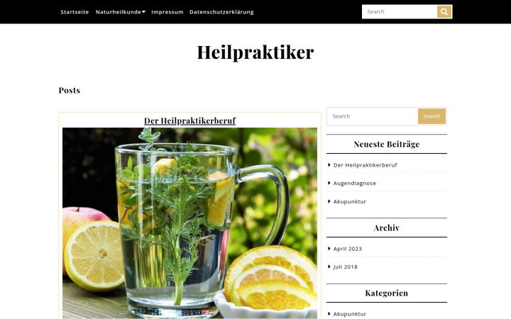 Screenshot of heilpraktikerin-reinhardt.de