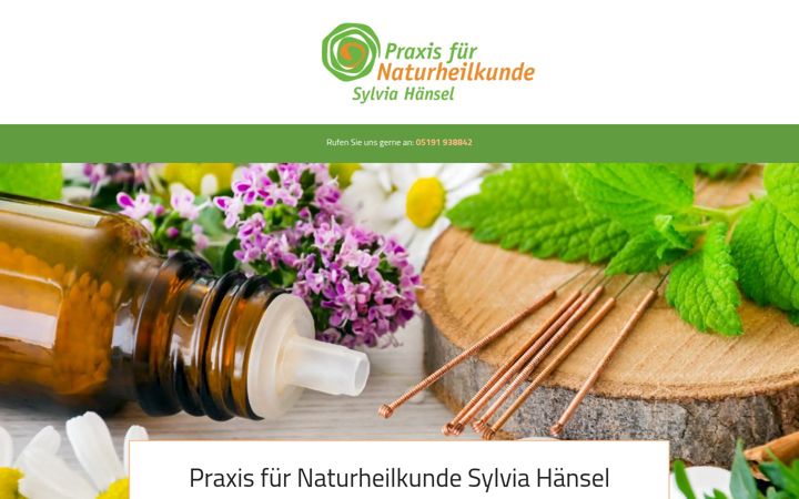 Screenshot of heilpraktikerin-soltau.de