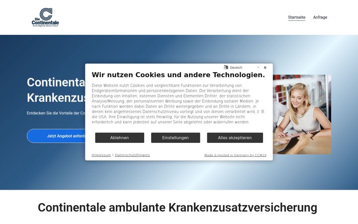 Screenshot of heilpraktikertarif.de