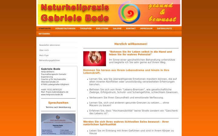 Screenshot of heilpraxis-bode.de