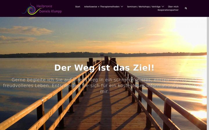 Screenshot of heilpraxis-klumpp.de