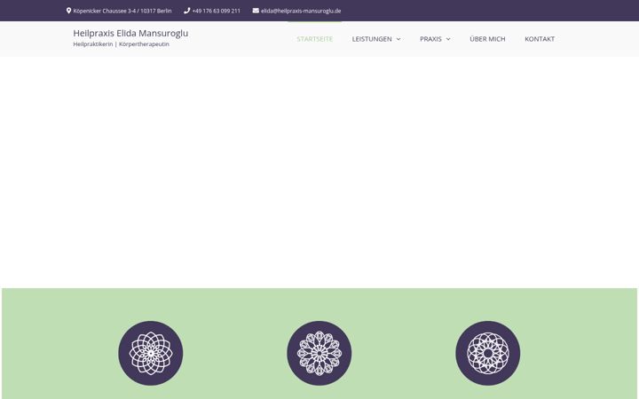 Screenshot of heilpraxis-mansuroglu.de