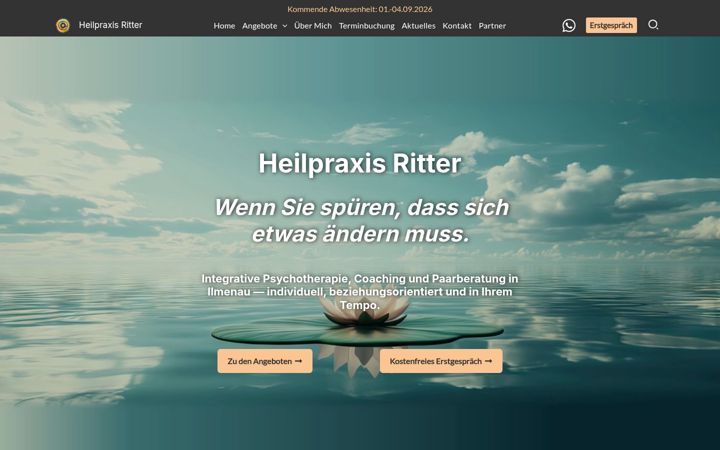 Screenshot of heilpraxis-ritter.de