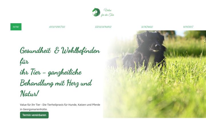 Screenshot of heilpraxis-tiere.de