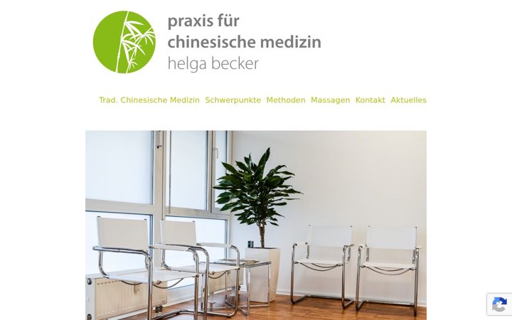 Snímek obrazovky heilpraxisbecker.de