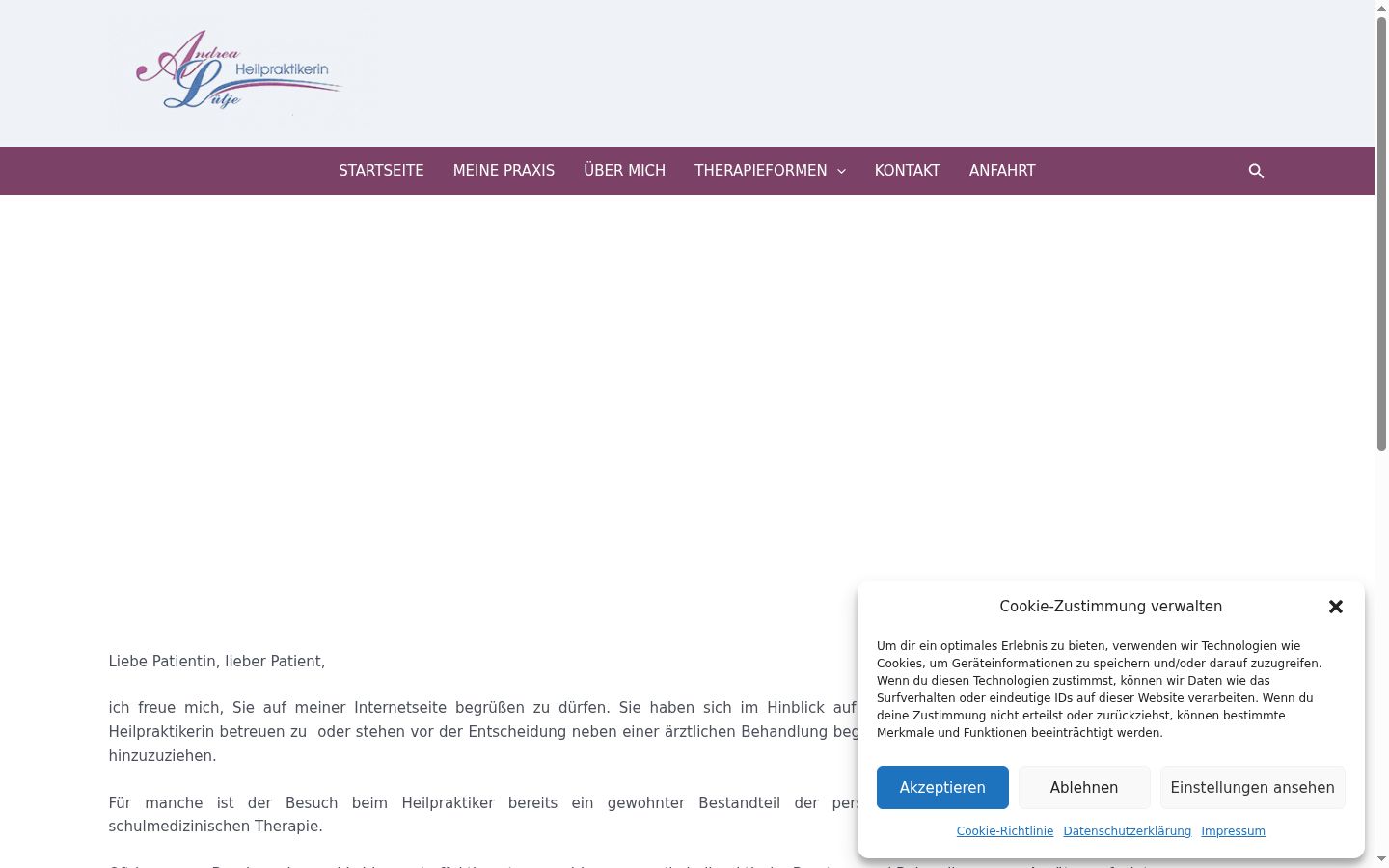 Sutikimo reklamjuostės, rodytos prieš bet kokią sąveiką, ekrano kopija