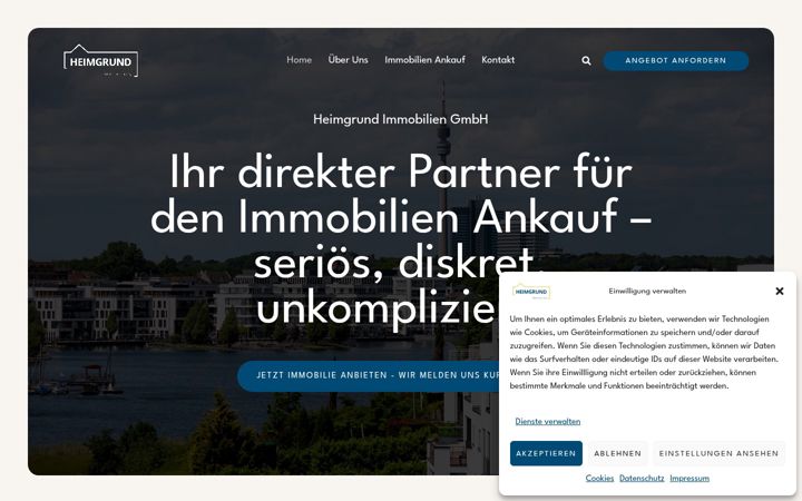 Skærmbillede af heim-grund.de