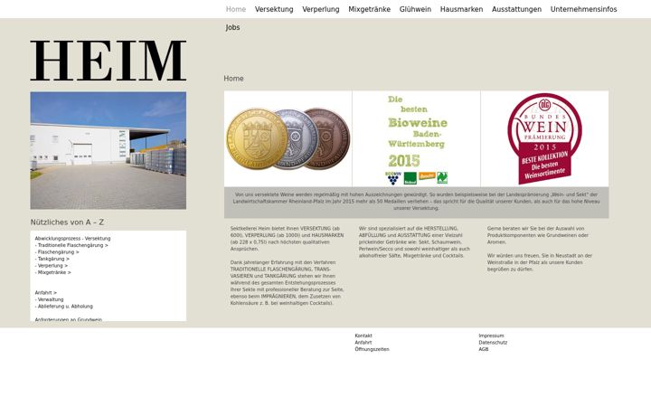 Screenshot of heim-versektung.de