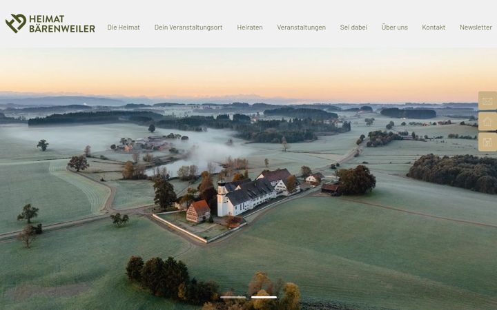 Screenshot of heimat-baerenweiler.de