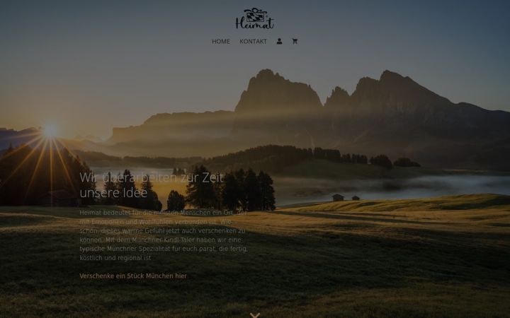 Screenshot of heimat-box.com