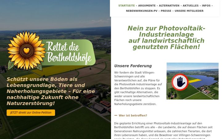 Screenshot of heimat-erhalten.de