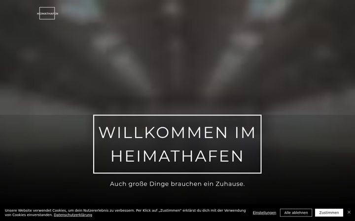 Screenshot of heimathafen-shg-mi.de