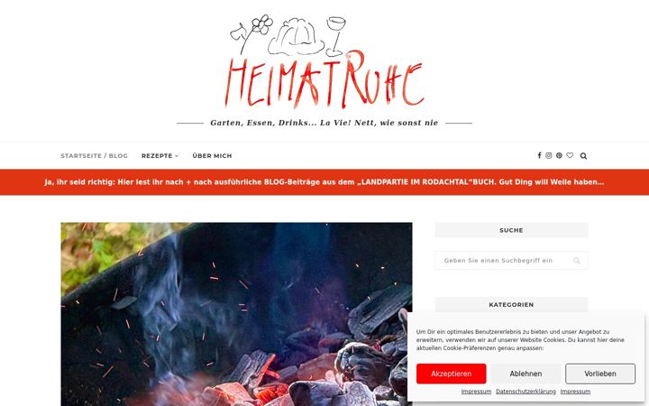 Screenshot of heimatruhe.de