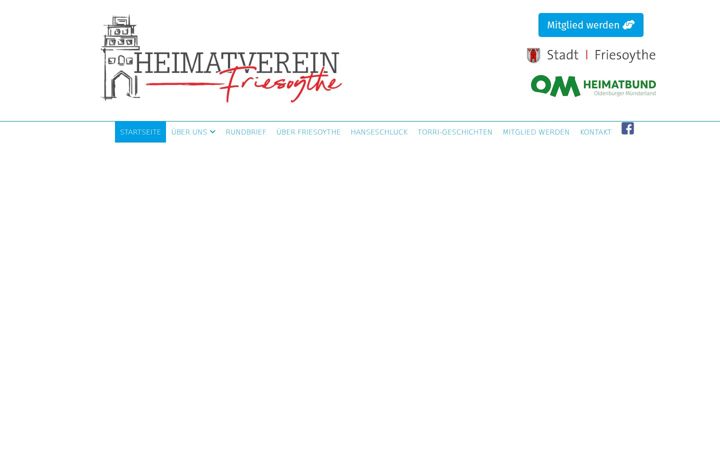 Screenshot of heimatverein-friesoythe.de