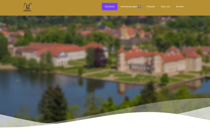 Captura de ecrã de heimatverein-rheinsberg.de