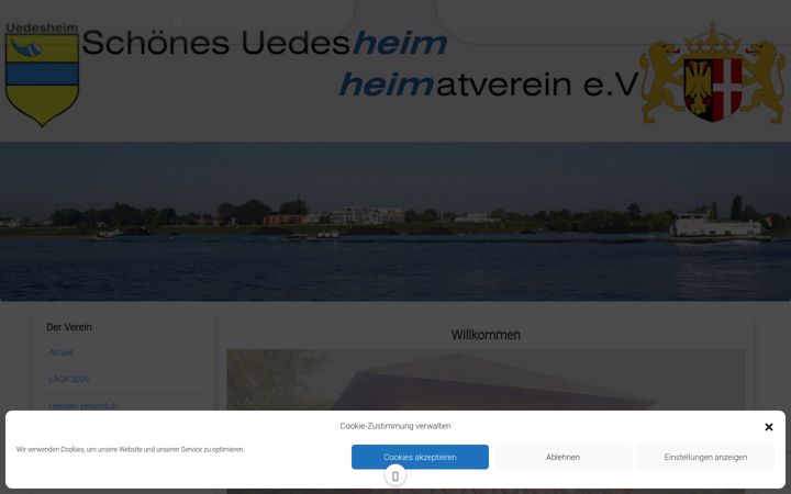 Captura de ecrã de heimatverein-uedesheim.de