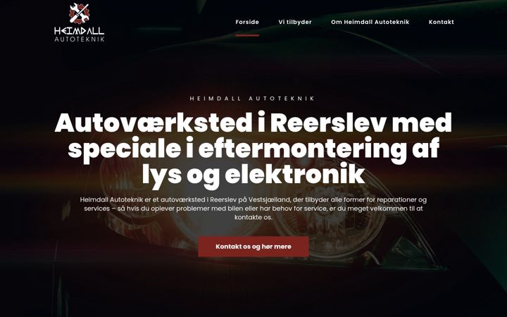Screenshot of heimdall-auto.dk