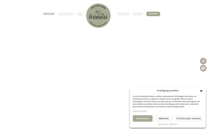 Screenshot of heimelei.de