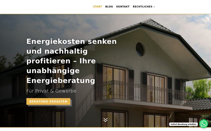 Screenshot of heimenergieberatung.de