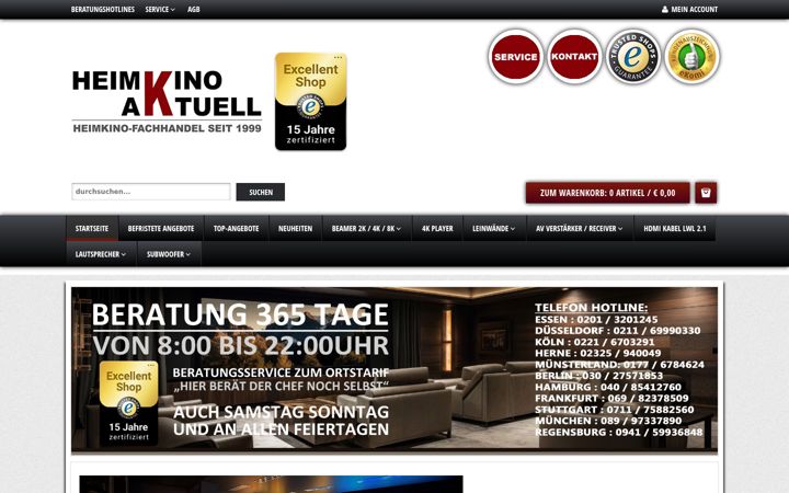 Screenshot of heimkino-aktuell-shop.de
