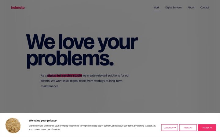 Screenshot of heimoto.com