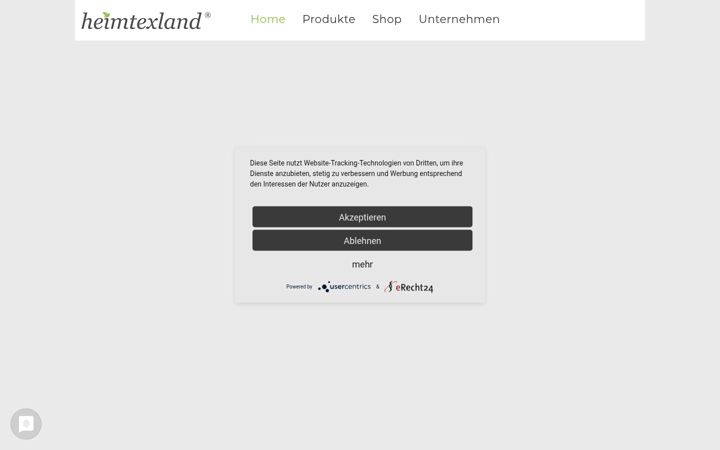 Screenshot of heimtexland.de