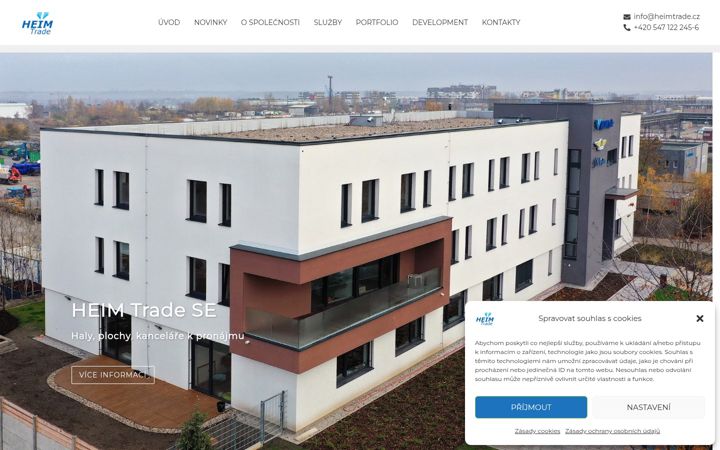 Screenshot of heimtrade.cz