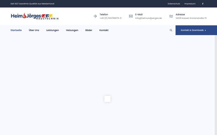 Screenshot of heimundjoerges.com