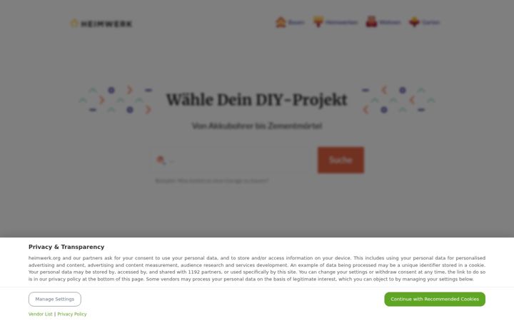 Screenshot of heimwerk.org