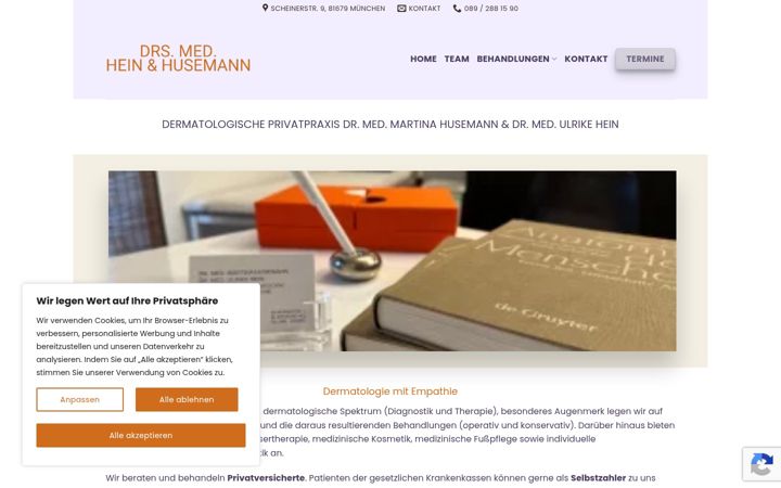 Screenshot of hein-husemann.com