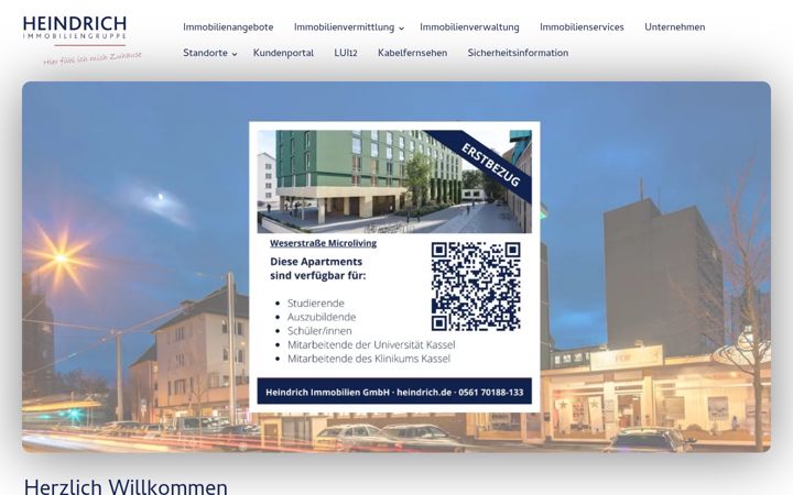 Screenshot of heindrich.de
